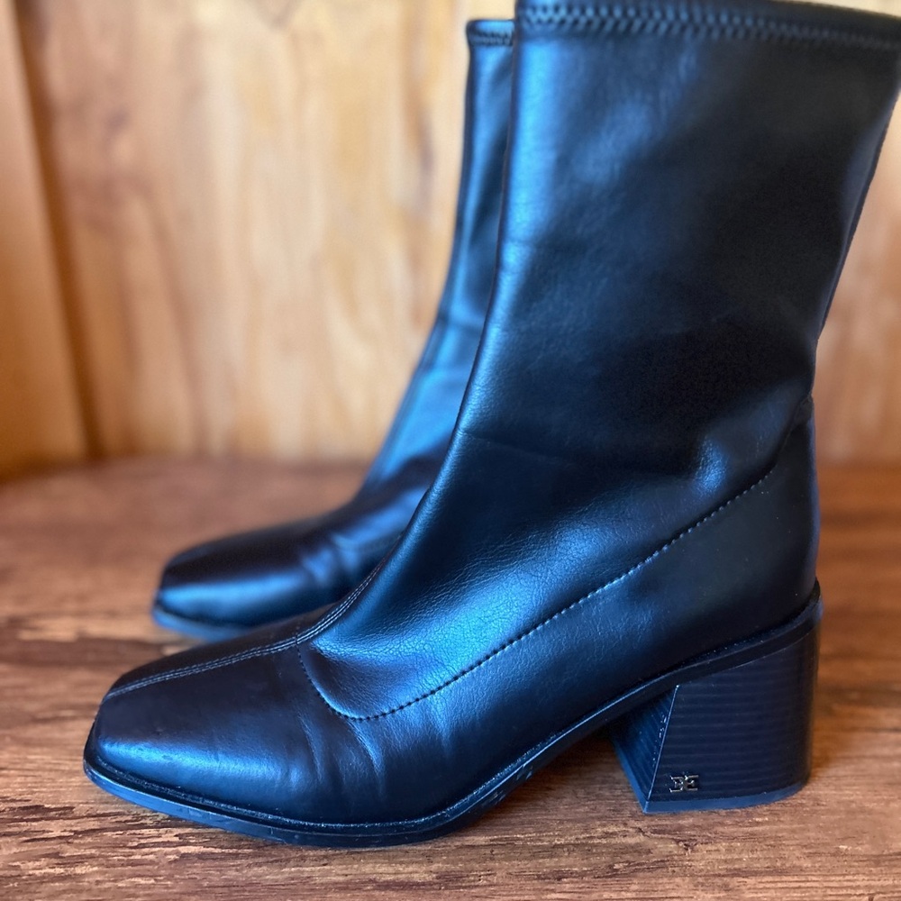 Sam Edelman Black Heeled Bootie - Wells